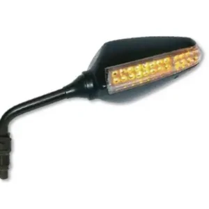 Trendový FAR univerzální levé zrcátko se směrovkami LED barva černá (sada pro FAR7166)