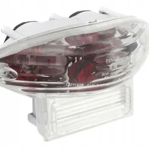 Nejprodávanější AMEX světlomet zadní SUZUKI GSXR1300 HAYABUSA 99-07 (bílé sklo/homologace)