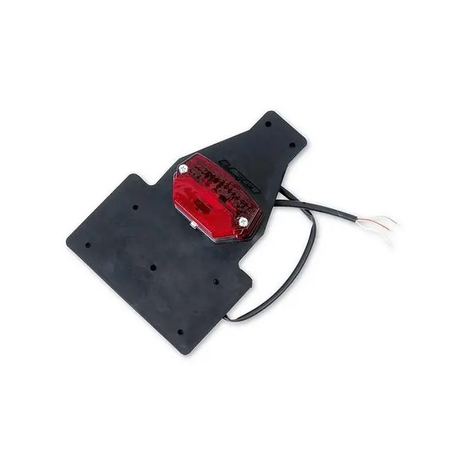 UFO montáž registrační značky se světlem univerzální barva černá Autentický