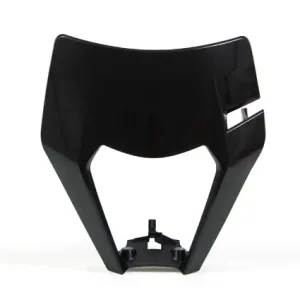 Oblíbený RACETECH (RTECH) kryt světla přední KTM EXC/EXCF 17-19 barva černá (vzor OEM) (KT04096001)