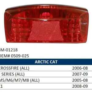 Odeslání Ihned SPI SNOW světlomet zadní SNOW a ATV ARCTIC CAT (ALL modelS) 05-09 (sněžný skútr)