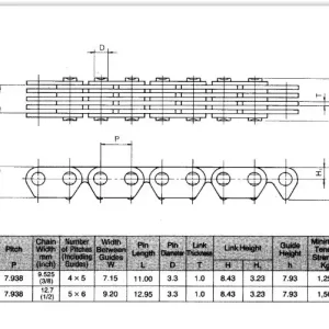 Vrácení Zdarma Rozvodový řetěz Morse spojený KAWASAKI ZX 10  Tomcat rok 88-90