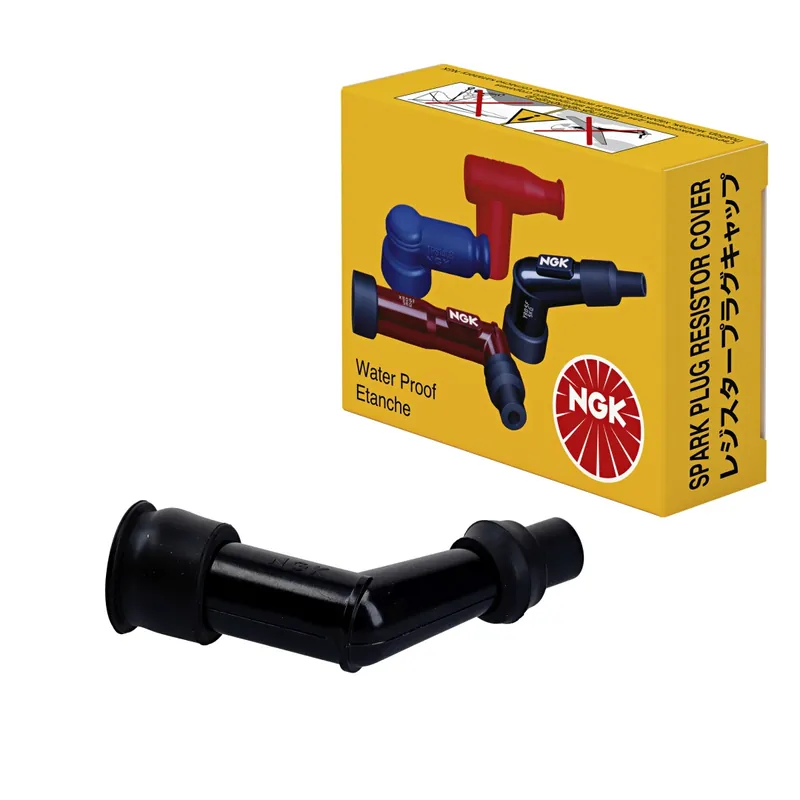 NGK fajfka na zapalovací svíčky (NR 5817) ohnutá (120) barva černá, KTM 400/450/525, BETA Oblíbený