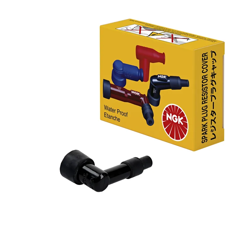 NGK fajfka na zapalovací svíčky (NR 8744) ohnutá (90) barva černá, POLARIS 250/300/400/425/500 Hit Sezóny