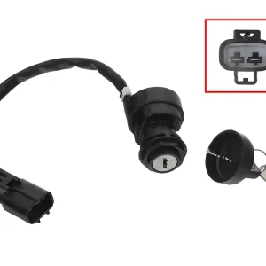 Luxusní BRONCO spínač zapalování YAMAHA BIG BEAR 400 02-08, YFZ 450R/X / raptor 700/700R 09-21 (4SH-82510-00-00;4SH-82510-01-00)