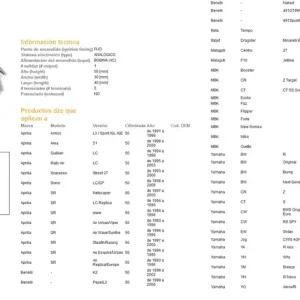 Nízká Cena DZE jednotka zapalování CDI APRILIA 50; BENELLI 50; BMK 50; YAMAHA 50
