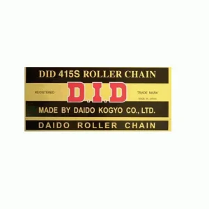 Výprodej DID hnací řetěz 415S-126 (126-článků) bez O-kroužků, rozpojený + spojka
