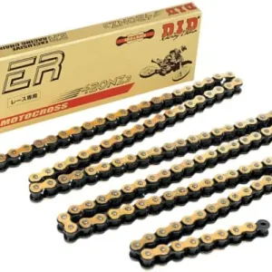 Nejlepší Volba DID hnací řetěz 420NZ3GB-132 (132 článků) bez O-kroužků zlatá rozpojený + spona
