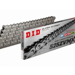 DID hnací řetěz 525ZVMX2-124 (124 článků) X-RING rozpojený + nýtovací spojka Časově Omezené