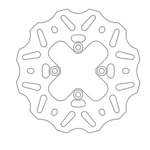 Novinka MOTO-MASTER brzdový kotouč zadní NITRO KTM SX 65 00-22, HUSQVARNA TC 65 17-22, GASGAS MC 65 21-22