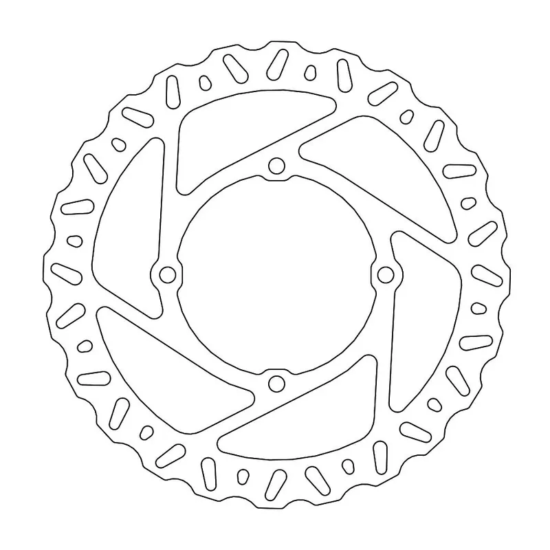 Exkluzivní MOTO-MASTER přední brzdový kotouč NITRO 270mm KAWASAKI KXF 250/450 15-