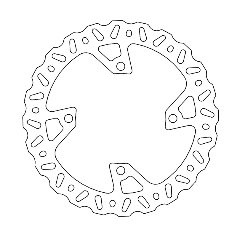 Originální MOTO-MASTER brzdový kotouč zadní NITRO zadní 250mm KAWASAKI KXF 450 19 -