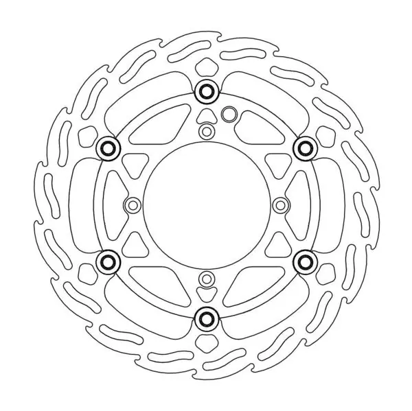 MOTO-MASTER brzdový kotouč (plovoucí) 260mm KTM SX 85 11-, 250/350 FREERIDE 14- HUSQVARNA TC85 14 přednís otvorem na snímač otáček Aktuální