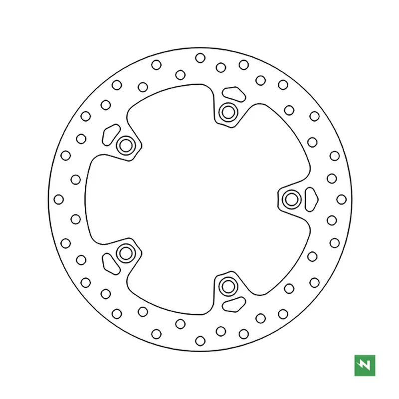 NEWFREN brzdový kotouč zadní BMW F 650GS 800/ K1200/ R1200 (265X136X4,5) (5X10mm) Hromadná Objednávka