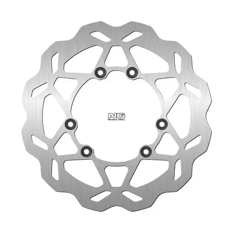 Koupit Online NG přední brzdový kotouč GAS GAS HALLEY 125/450 08-09, RIEJU MARATHON 125 08-18, MRT/MRX/SMX 50/125 (260X108X4mm) (6X7.5mm)