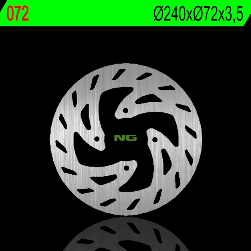 Tovární Cena NG přední brzdový kotouč KTM EXC 50 97, BETA 50 RK 6 97 (240X72X3,5mm) (4X6,5mm)