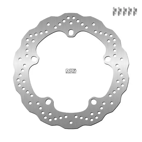 NG přední brzdový kotouč BMW R 850GS 99-07/1100GS 94-01/1150/1200GS 04-18, F750 GS 18-20, F850 GS 19-20 (305X181X4,8mm) (5X14,0mm) WAVE Odeslání Ihned