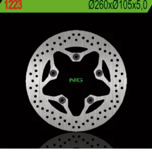 Výprodej NG brzdový kotouč zadní SUZUKI GSX 1400 02-07 (260X105X5) (5X10,25mm)