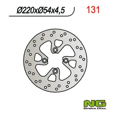 NG přední brzdový kotouč YAMAHA YP 125 MAjeY 96-98 (220X54X4,5) Cenově Výhodný