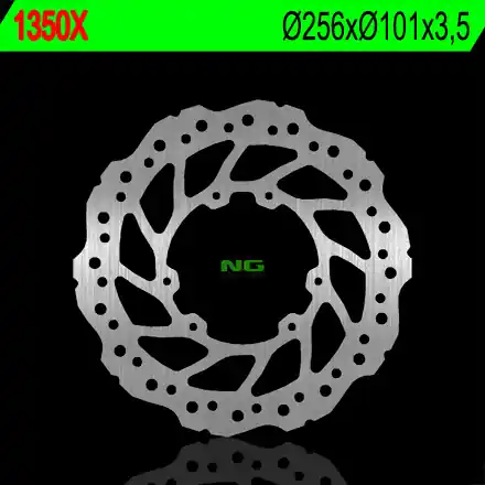 NG přední brzdový kotouč HONDA CRF 250L 12-22 (256X101X3,5) WAVE(6X6,25mm) Výprodej