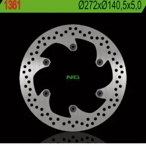 NG brzdový kotouč zadní APRILIA ETV 1000 CAPONORD 01-07 (272X140,5X5) (6X8,5mm) Nová Kolekce