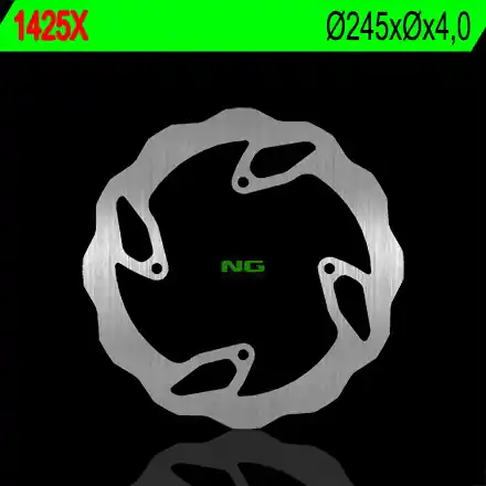 NG brzdový kotouč zadní TM 125/250/300/450/530 10-15 (245X4) (4X6,5mm) WAVE Odeslání Ihned