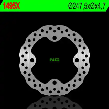 NG přední brzdový kotouč/zadní POLARIS RANGER 1000 14-15 (247,5X4,7) (4X15,4mm) WAVE Finální Výprodej