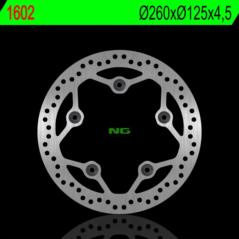Super Cena NG přední brzdový kotouč/ zadní KYMCO PEOPLE 125 16-17, 300 16-17 (260X125X4,5,mm) (5X8,5mm)