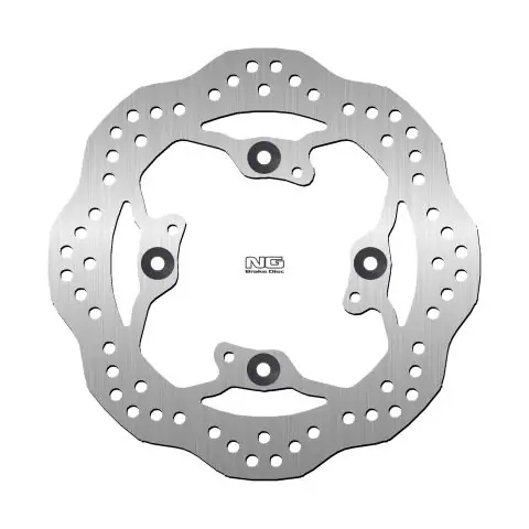 Objednat Nyní NG brzdový kotouč zadní TRIUMPH SPEED TRIPLE 1050 11-17, TIGER 800 10-17 (255X105X6,0mm) (4X10,5mm) WAVE