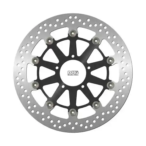 NG přední brzdový kotouč DUCATI DIAVEL 1260/MONSTER 950/MULTIstrada 950/1260 18-21 (320X72X4,5mm) (5X8,5mm) plovoucí (prostředek hliníkový) Nejlepší Cena