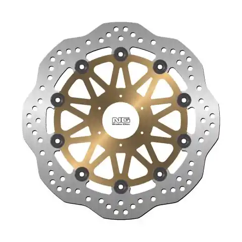 NG přední brzdový kotouč HONDA CBR600 95-98, CBR900/929 93-97 (296X58X4mm) (6X6,5mm) WAVE plovoucí Luxusní