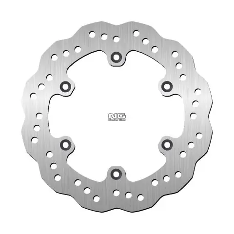 NG brzdový kotouč zadní YAMAHA DT125 84-07, HRD GS/MC 125/250 94-96 (220X115X4mm) (6X6,5mm) WAVE Limitovaná Edice
