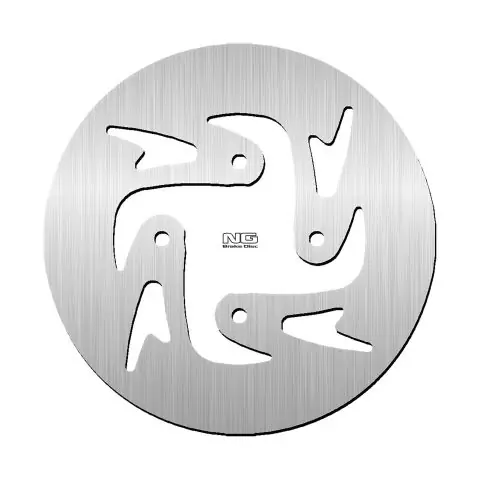 NG brzdový kotouč zadní GAS GAS CONTACT/E-CONTACT/TX/TX-E 14-20 (150X45X3mm) (4X6,5mm) Bezpečná Platba