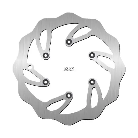 Cenově Výhodný NG přední brzdový kotouč GAS GAS EC 125/200/250/300 96-20 (260X108X3,5mm) (6X6,5mm) WAVE