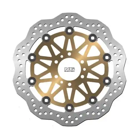 NG přední brzdový kotouč HONDA GL1500 F6C 97-03, GL1800 01-19, VFR800 98-13 (296X62X5mm) (6X6,5mm) WAVE plovoucí Přímo Od Výrobce