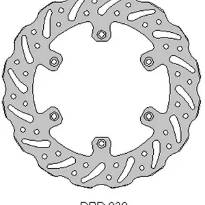 Nejlepší Cena DELTA BRAKING přední brzdový kotouč YAMAHA WR 125 92-00, YZ 125 90-00,WR/YZ 250 90-00, WRF/YZF 400/426 98-00, WAVE (245X118X3mm) (6X6,5mm) (NG320)