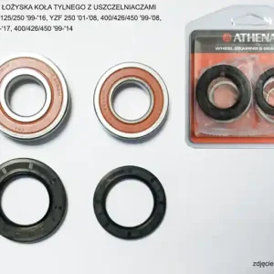 ATHENA ložiska zadního kola s těsnícími prvky YAMAHA YZ 125/250 99-24, YZF 250 01-08, 400/426/450 99-08, WRF 250 01-23, 400/426/450 99-23 Exkluzivní