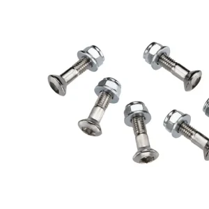 Celosvětová Doprava ACCEL sada šroubů ozubeného kola zadní s maticemi (6 kusů) M8X34mm