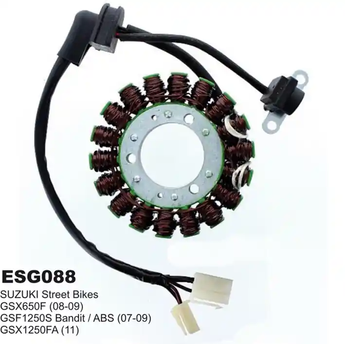 Autentický ELECTROSPORT vinutí alternátoru (stator) SUZUKI GSF 650 07-08, GSF 1250 07-09, GSX 650F 08-09, GSX 1250F 11