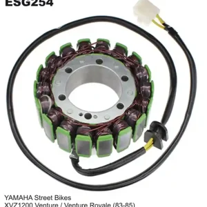 ELECTROSPORT vinutí alternátoru (stator) YAMAHA XVZ 1200/1300 VENTURE ROYALE (83-89) Luxusní