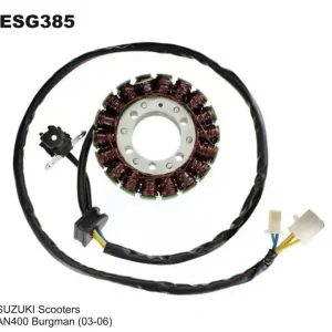 Bezpečná Platba ELECTROSPORT vinutí alternátoru (stator) SUZUKI AN 400 BURGMAN (03-06)