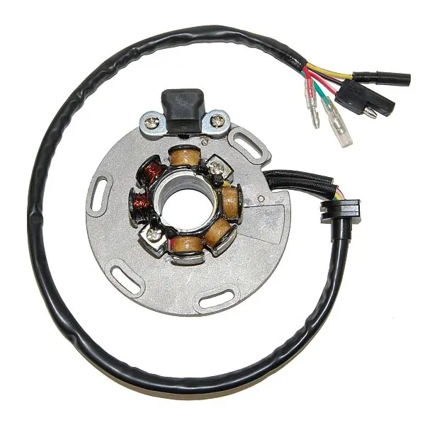 Vrácení Zdarma ELECTROSPORT vinutí alternátoru (stator) se světly SUZUKI RM 125 (87-91), RM 250 (87-93) (35W)
