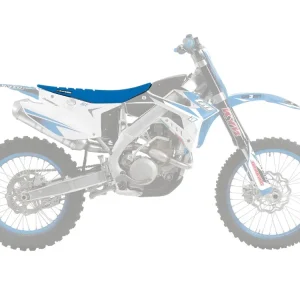 Objednat Nyní BLACKBIRD potah sedla TM MX/EN 2T 15-21 zebra barva světle modrá