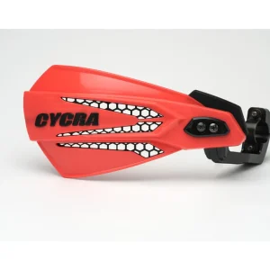 CYCRA kryty páček s upevněním (22mm/28,6mm) model MX RACE barva červená (HONDA) Profesionální