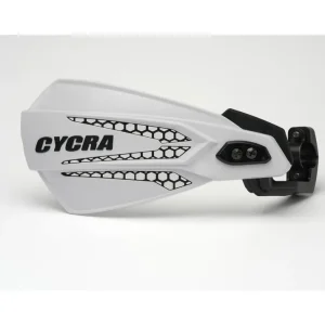 Exkluzivní CYCRA kryty páček s upevněním (22mm/28,6mm) model MX RACE barva bílá