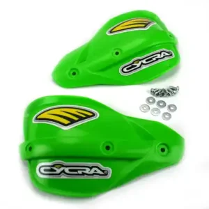 Sleva CYCRA náhradní plastové kryty páček PROBEND ENDURO barva zelená (šrouby v sadě)