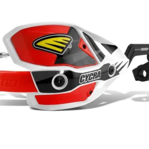 CYCRA chrániče páček hliníkové s upevněním (28,6mm) model ULTRA PROBEND RACER PACK CRM barva červená/bílá Ihned K Objednání