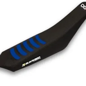 Výhodná Nabídka BLACKBIRD potah sedla SHERCO SE/SEF 13-16, SM / SE 50 15-24, doUBLE GRIP 3 barva černá světle modrý