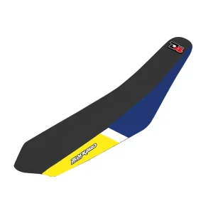 Garance Vrácení Peněz BLACKBIRD potah sedla SHERCO SE/SEF 17-23 (SE/SFE ALL modelS 17-23) DREAM 4 barva černá světle modrý žlutá