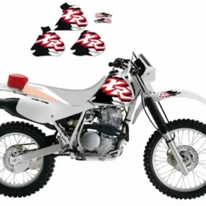 BLACKBIRD sada samolepek (dýhy) HONDA XR 250/350 88-95 ORIGINAL (17) Horká Nabídka